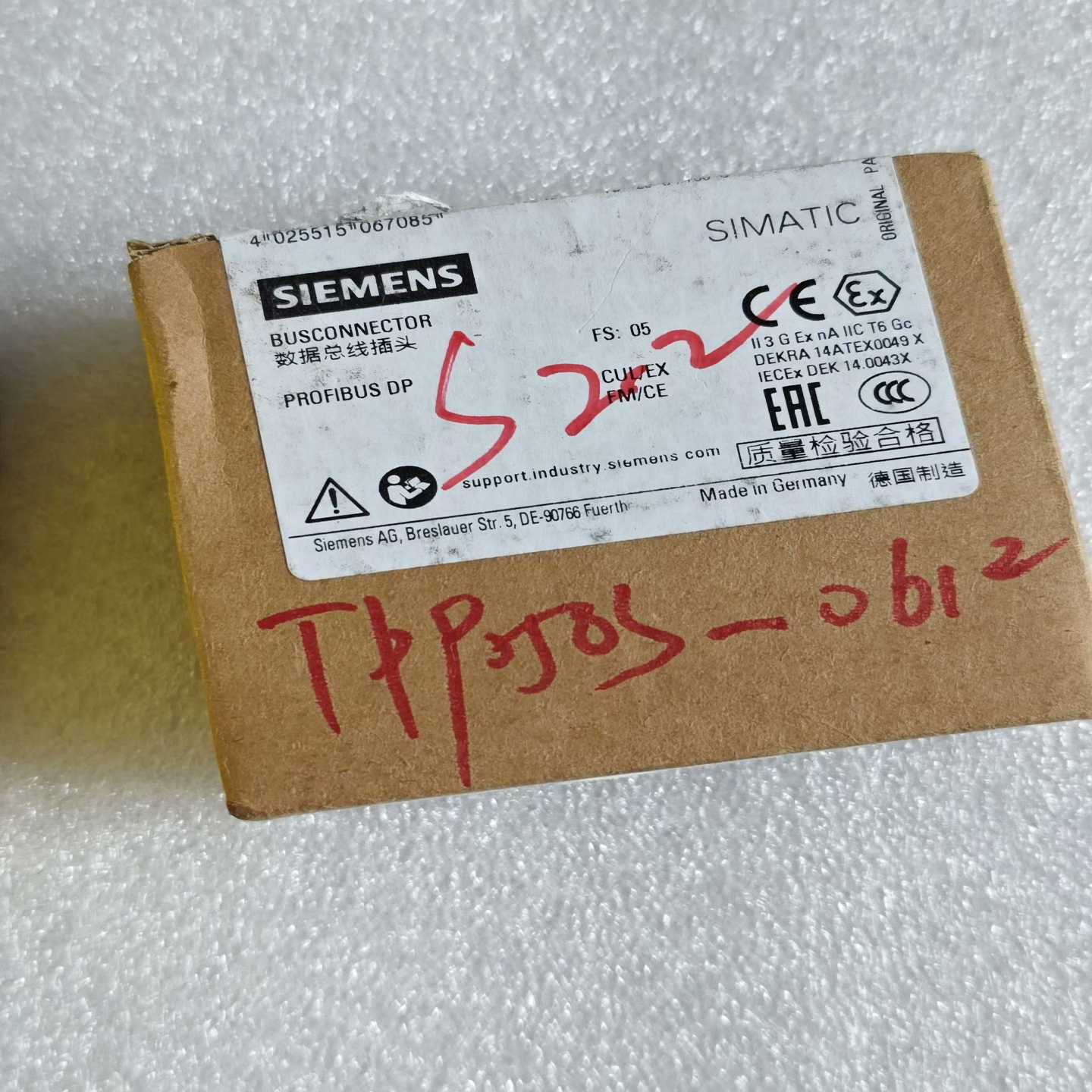 6ES7972-0BB12-0XA0德国，全适用
