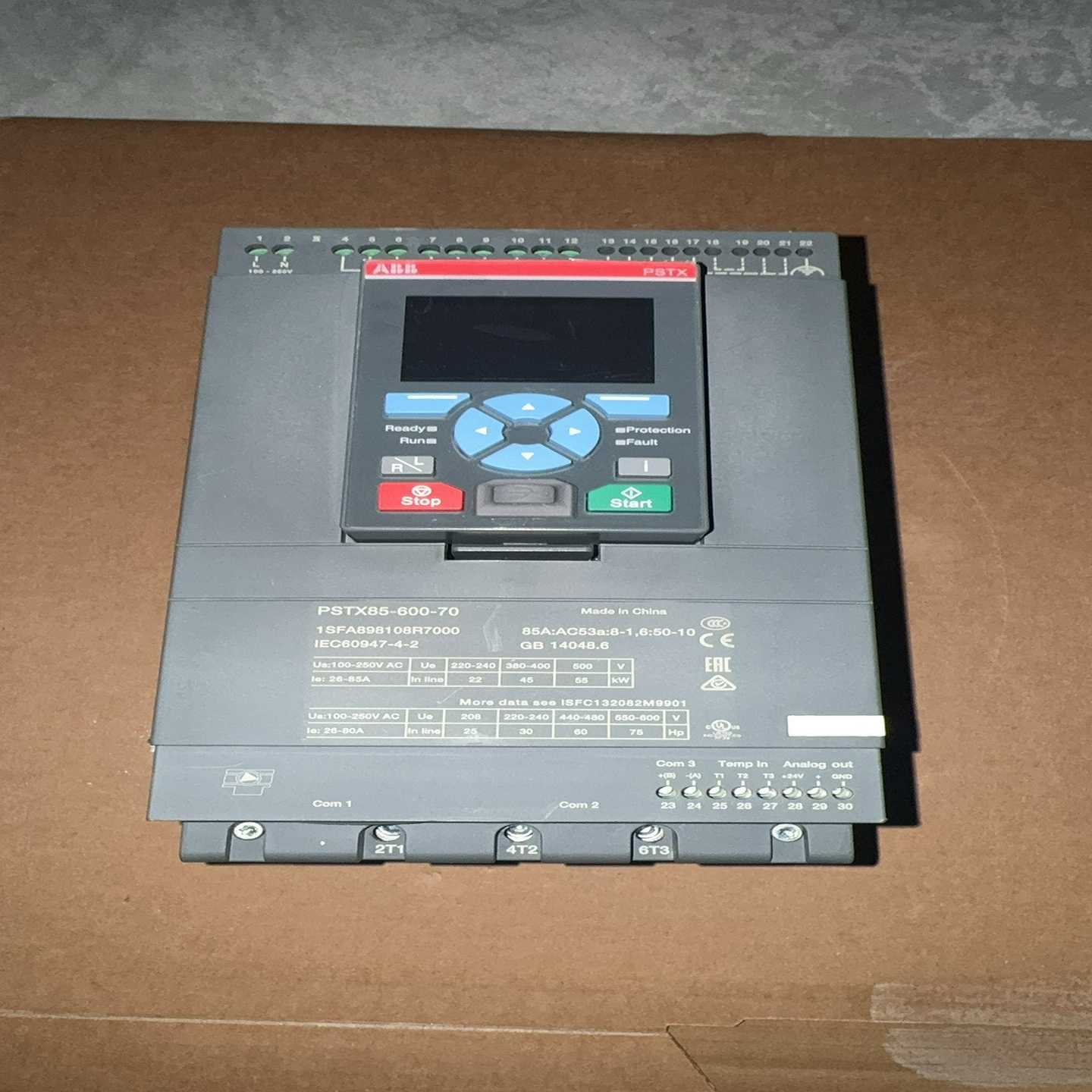 ABB软启动器PSTX85-600-70，型号1SF6981议价