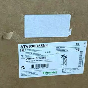 施耐德ATV630D55N4变频器55KW功率3804