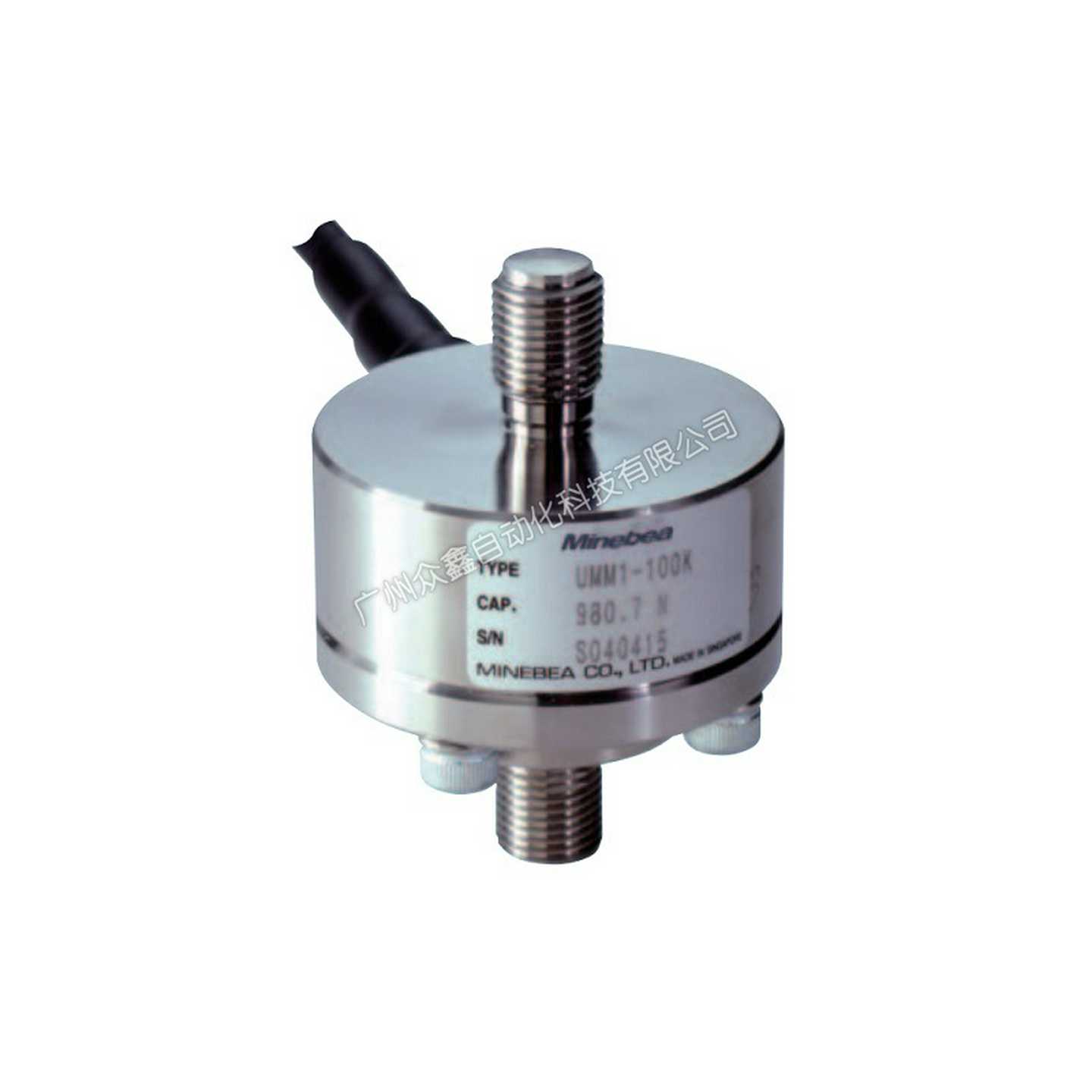UMM1R张力-压缩式称重传感器量程k50kg至2T日本美蓓亚Minebea
