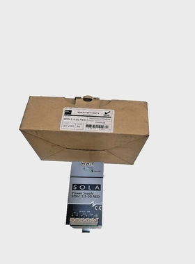 *新*SOLASolaHDSDN2.5-20红色电源冗余选项24VDC20安