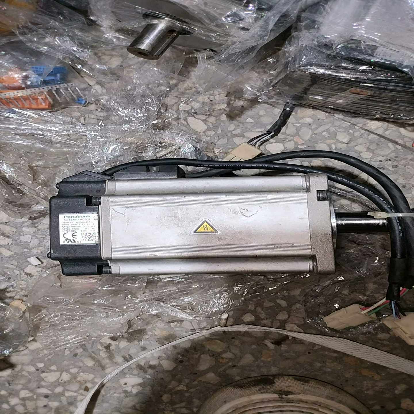 松下电机MHMD082G1C拆机十几台成色很好包好的不包邮--议价商品