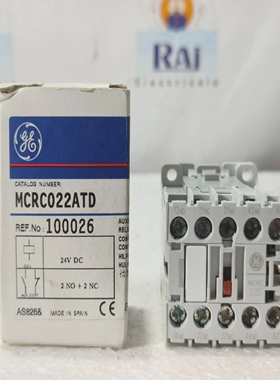 ()通用电气MCRC022AT2NO2NC24VDC控制继电器免运费