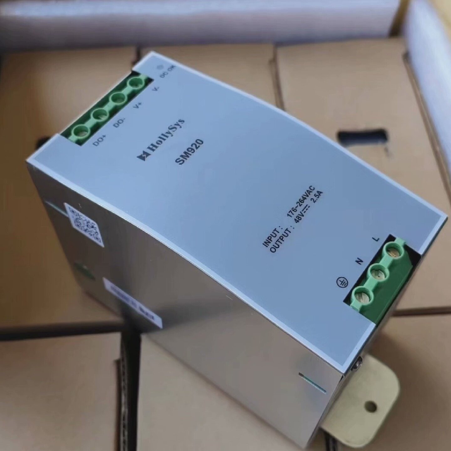 和利时HollySys电源模块SM920电源模块48v2.5A导轨电源