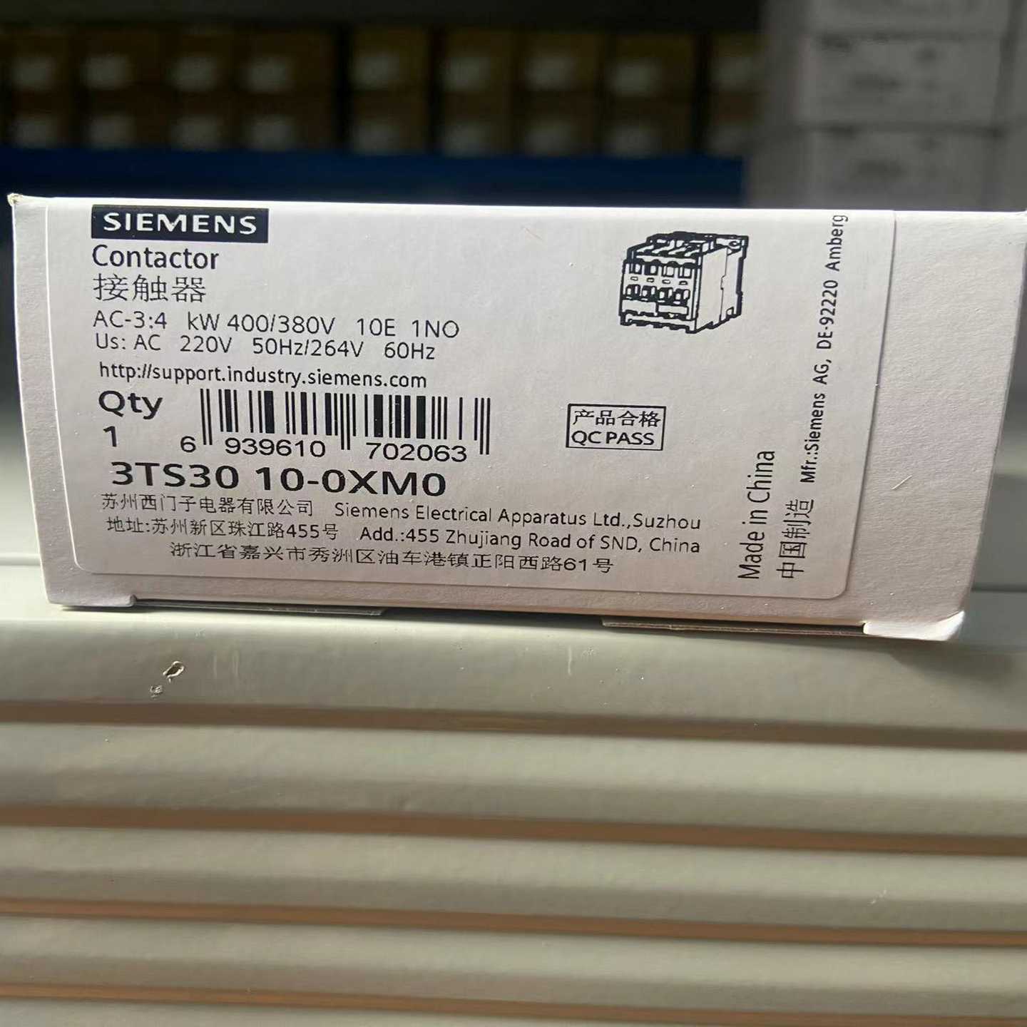 3TS3010-0XM0接触器~询价