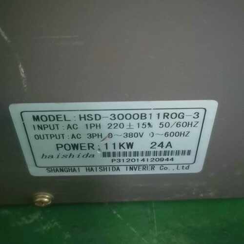 咨询-海菱HSD-3000B11R0G-3变频器11kw,功能