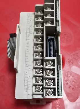 三菱plc模块FX2N16EX成色如图无端子盖要的来
