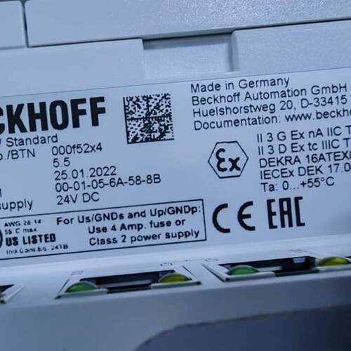 议价The Beckhoff Cx8090 Is A Compact Embedded Pc Controller