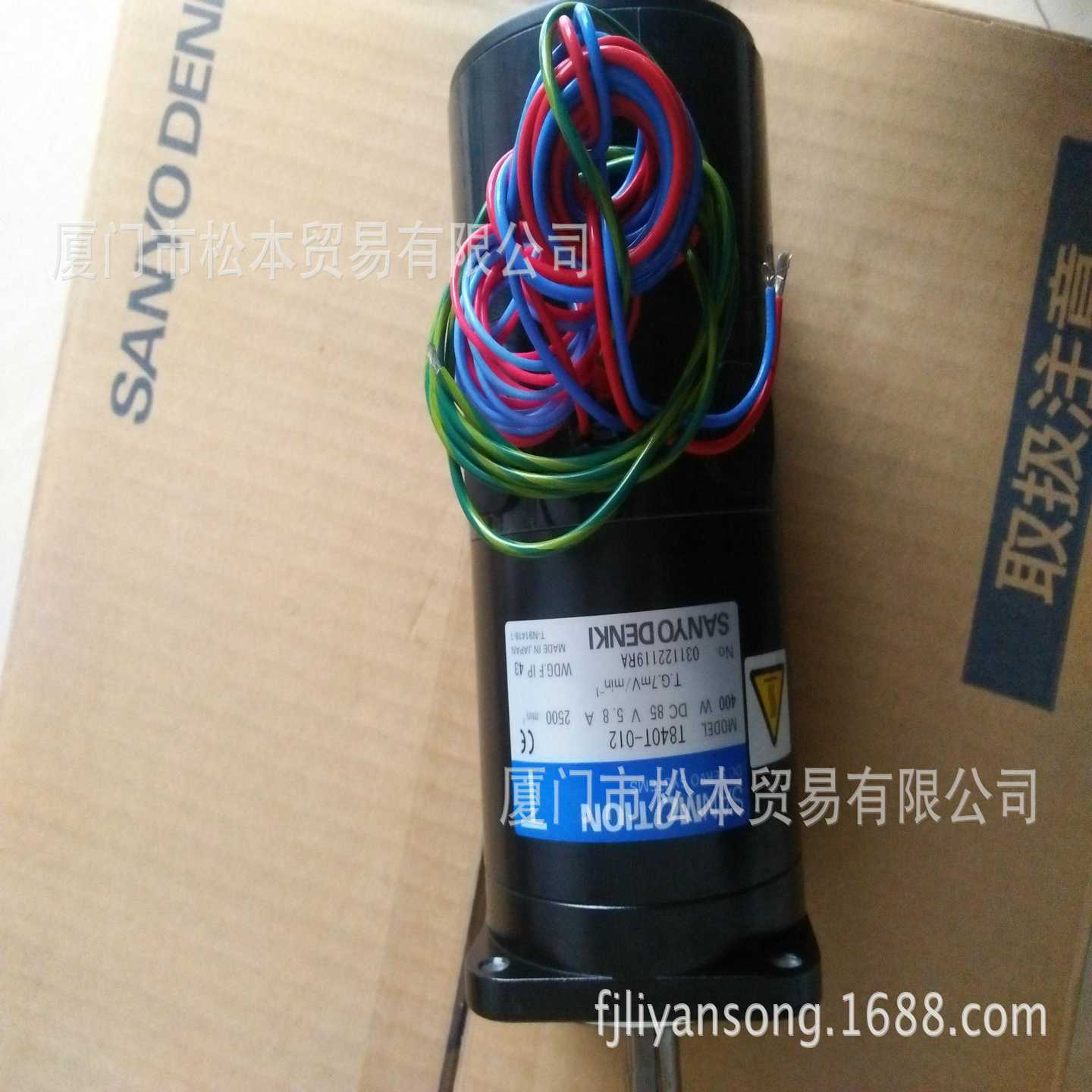 SANYODENXKIT840T-012，山洋直流伺服马达T840T-012单晶炉马达