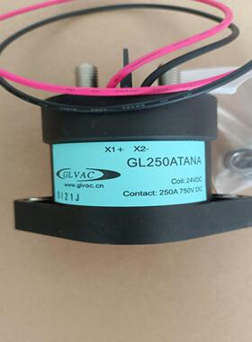 昆山国力继电器GL250ATANA 线圈24VDC触点250A750VDC直流接触器