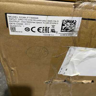 台达伺服电机，型号ECMA-F11845SS，包全新原装，序