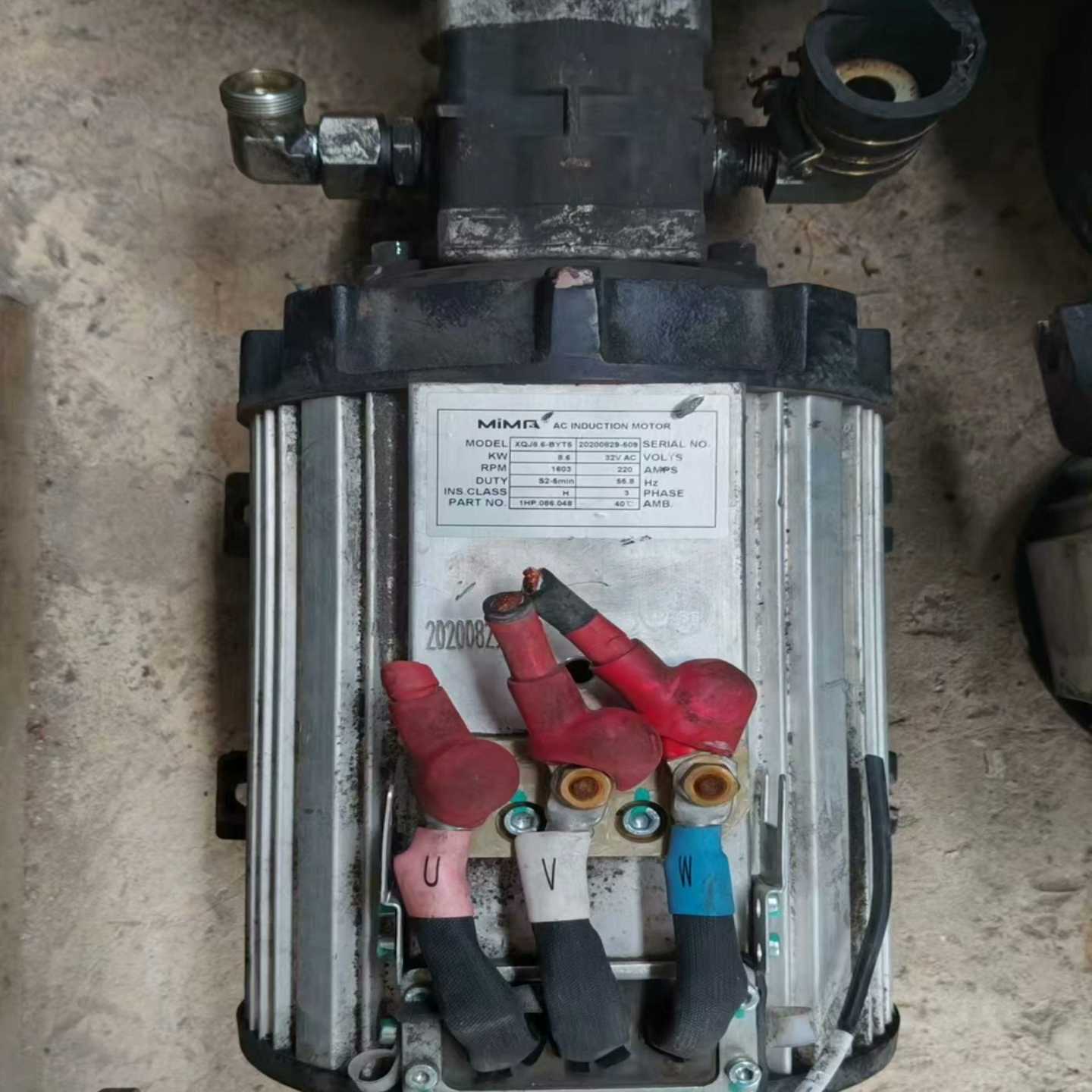 MIMA交流电机，型号XQJ8.6-BYT5，8.6kw，3-议价