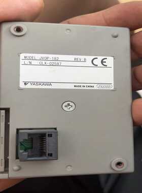 安川面板JVOP-182功能正常询价