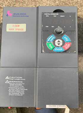 久菱变频器jvg3000 07d543k一个7.5kw成色非[浩蓉商户]