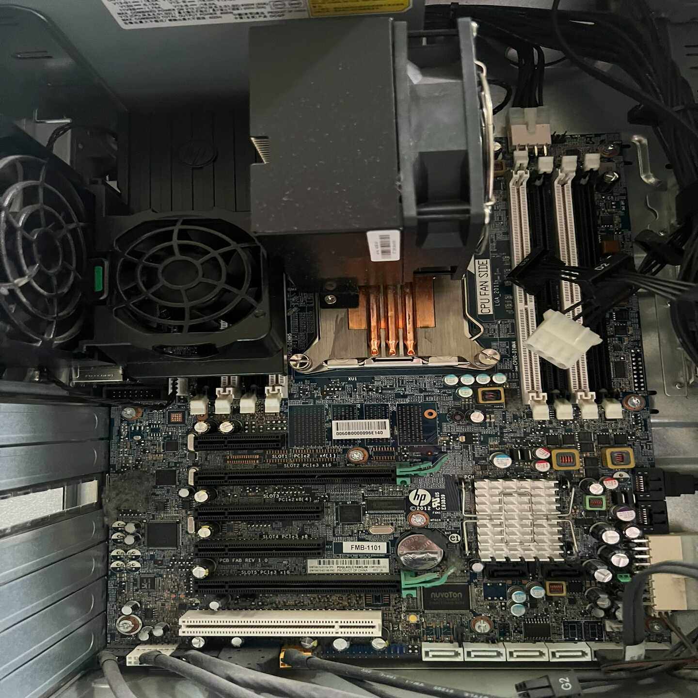 （议价）HPZ420工作站主板2011针支持V2CPU7