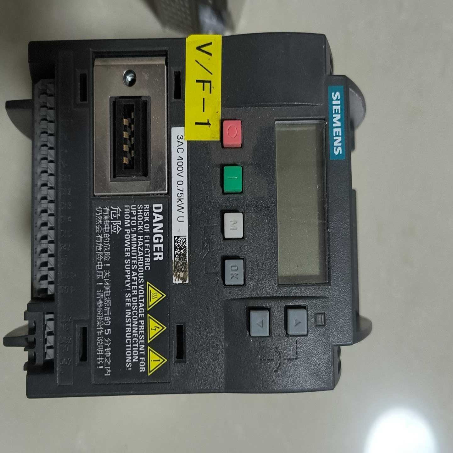 西门子V20变频器，型号6SL3210-5BE17-5UV0