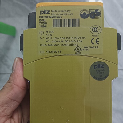【询价】PiLZ PZE X4P 777585