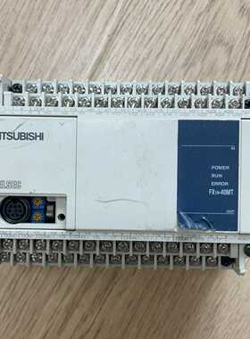 三菱PLCFX1N-40MT-001，实物拍摄，成色以图为--议价商品