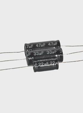 电解电容器160v22uf 160v33uf 160v47uf 穿心轴向有极卧式电容器