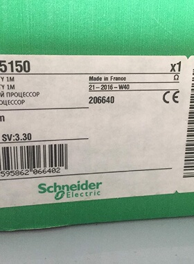 议价Schneider无算术协处理器模块140CPU67160