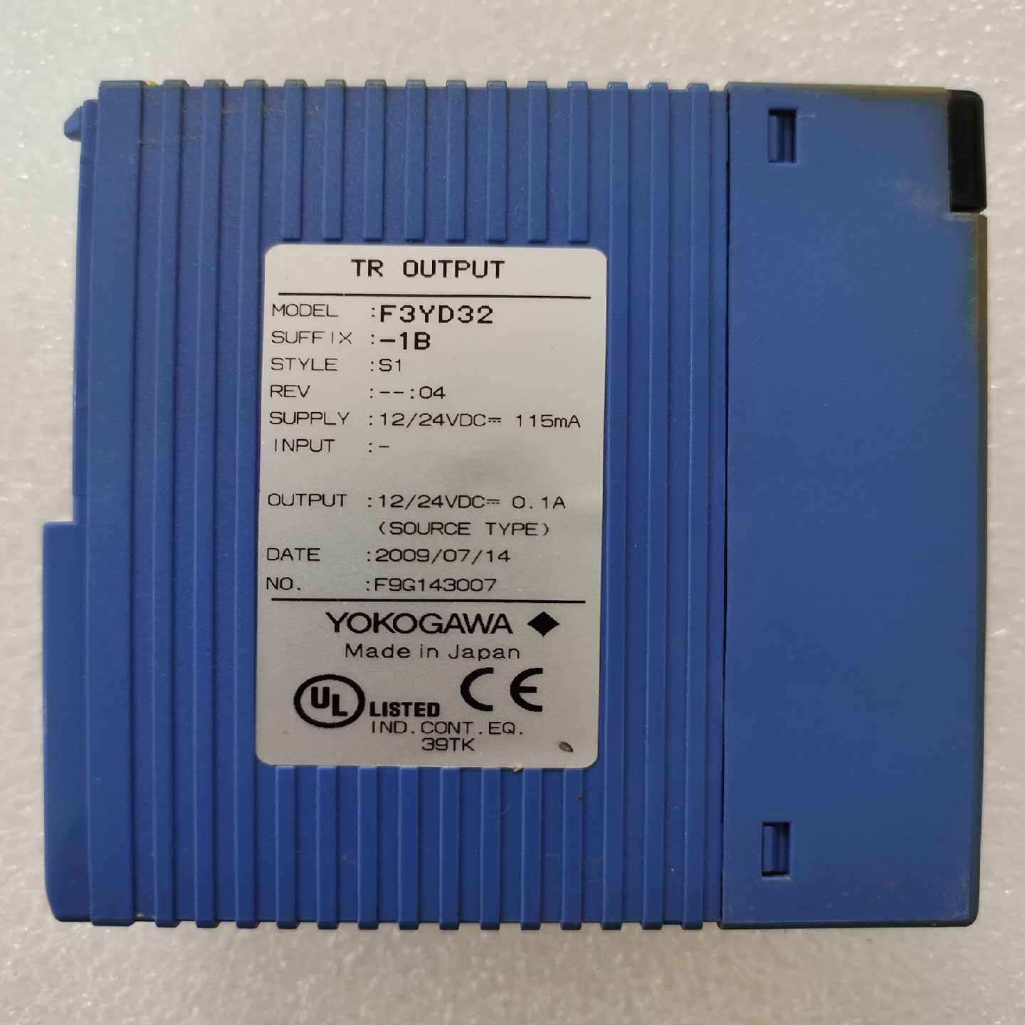 YOKOGAWA横河F3YD32-1B包功能适用