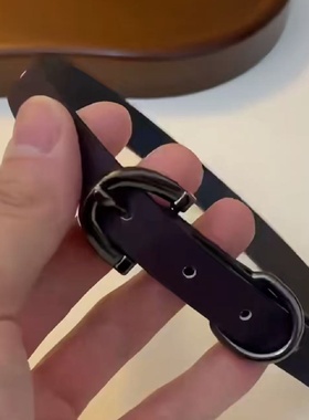 温感变色项圈女软皮革颈链辣妹y2k高级感锁骨链男生暗黑情侣礼物