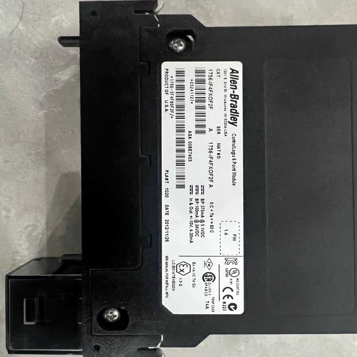 1756-IF4FXOF2F议价询价