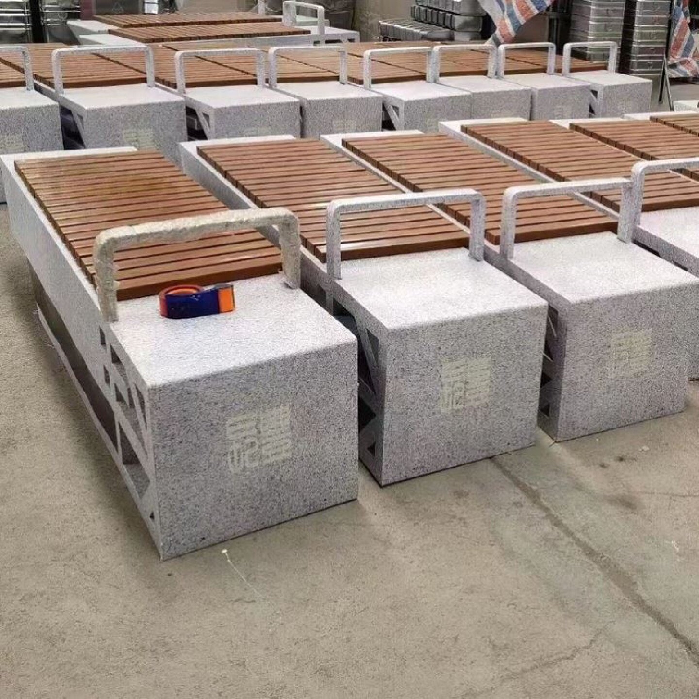 户外保洁员工具箱座椅市政街道休闲长条收纳箱定制清洁多功能座椅
