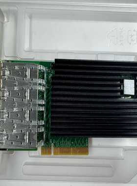 intelX710-DA4BLK四口万兆光纤网卡10-议价