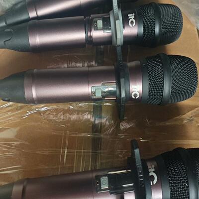 议价ITC原装正品无线话筒型号540M紫金色外壳成色新功