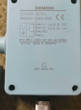 【议价】3RG6342-3AB01-0HA5接近式超声波传感器