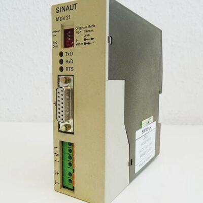Siemens SINAUT Modem MDV21 6NX46112UA01 6NX4 6112UA01 used