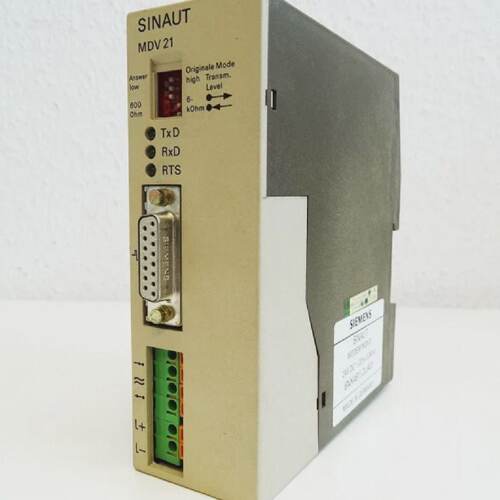 Siemens SINAUT Modem MDV21 6NX46112UA01 6NX4 6112UA01 used