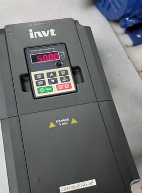 溢价-英威腾变频器4KWGD100004G4成色如