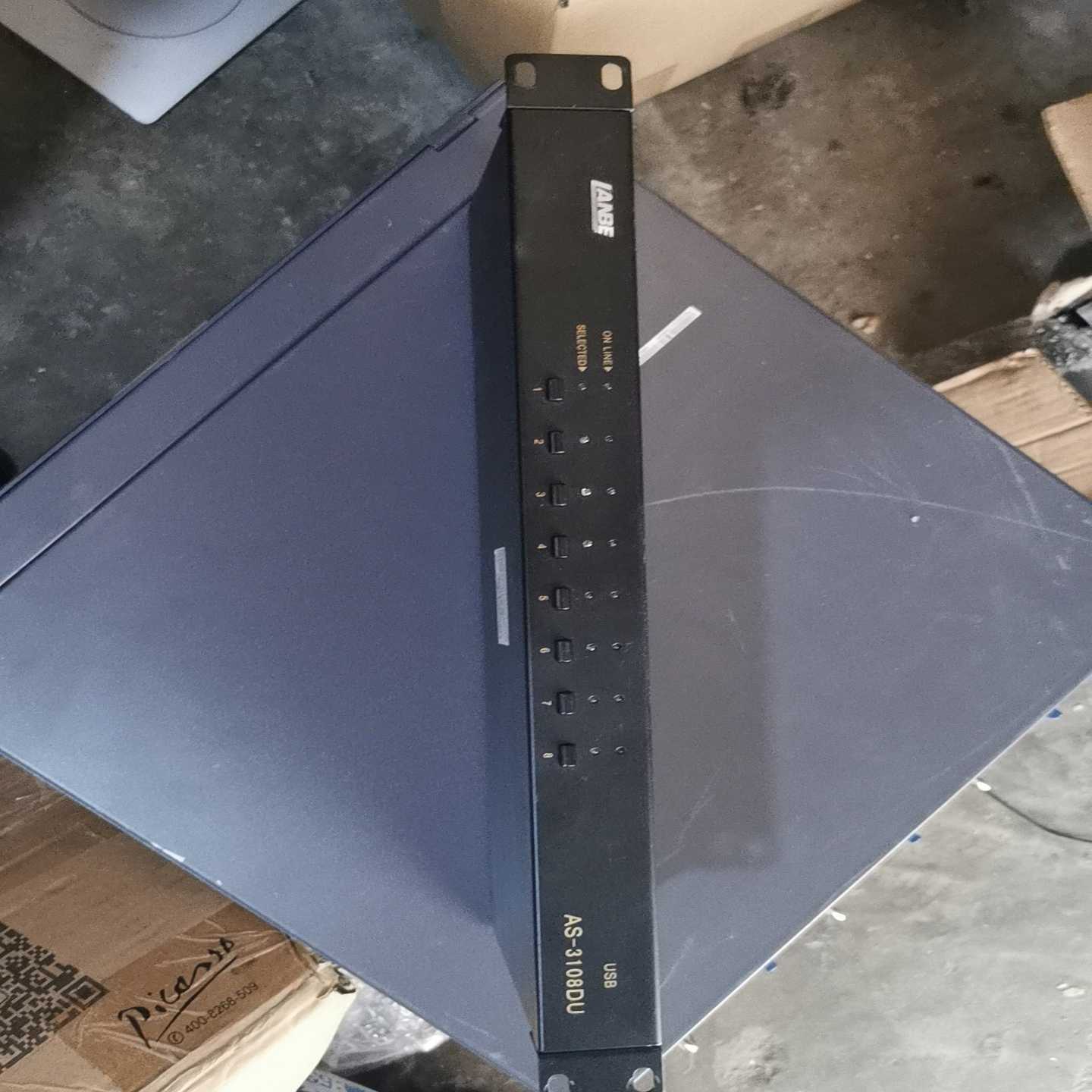 AS-3108DU蓝宝8路KVM切换器，LANBEKV（零零电子）