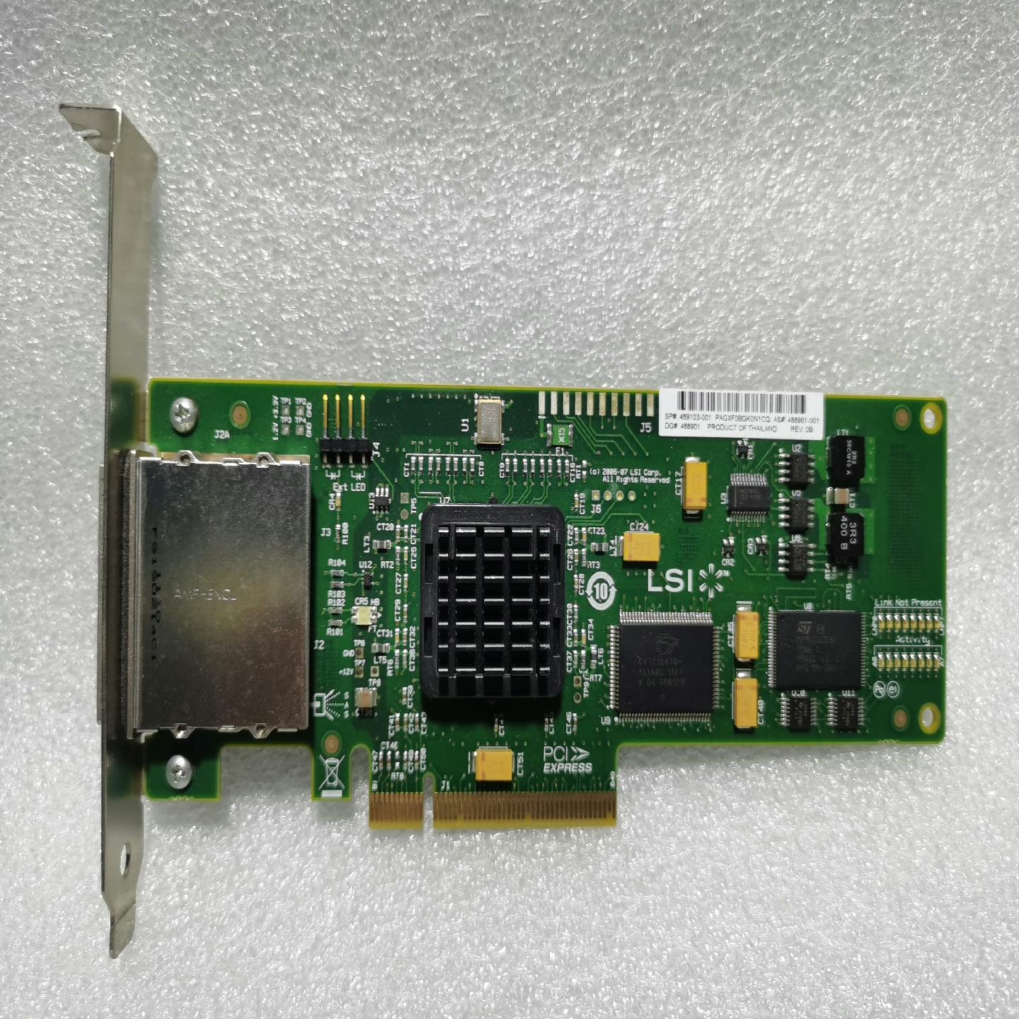 HP LSI 3801E PCI-E SAS 阵列卡 HBA~询价