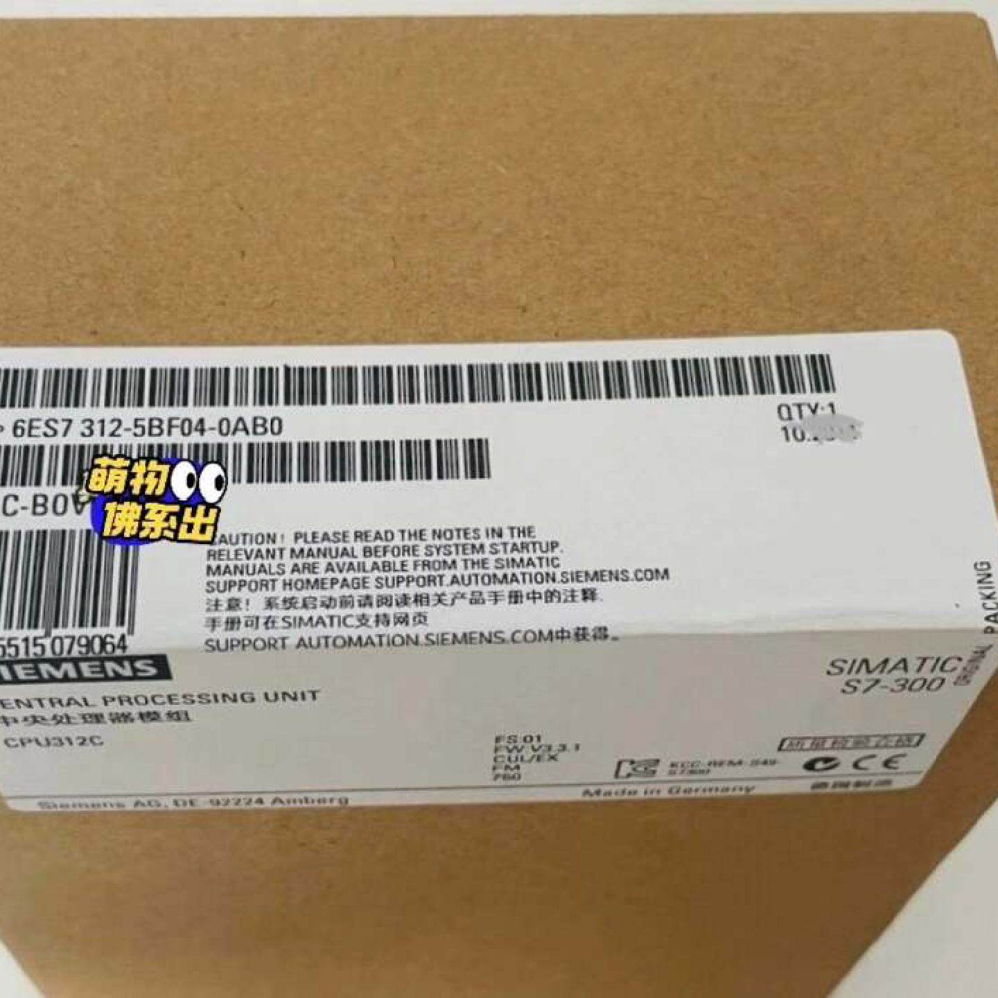 西门子6ES73125BF040AB0S7300系列