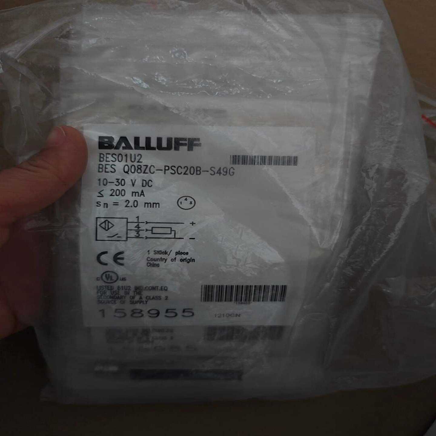 BALLUFF巴鲁夫BES01U2接近开关传感器BE询价