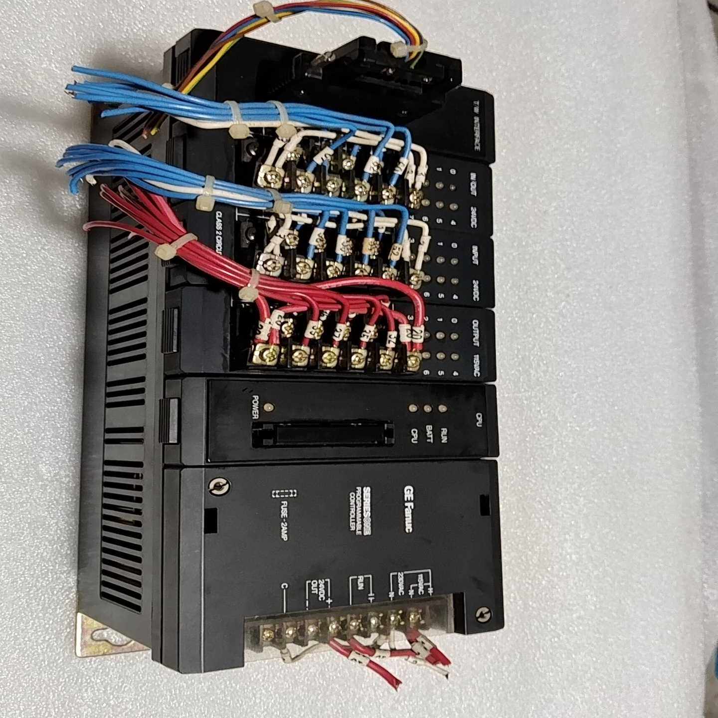 议价拆机GEPLC，IC610CPU104B，IC610CHS