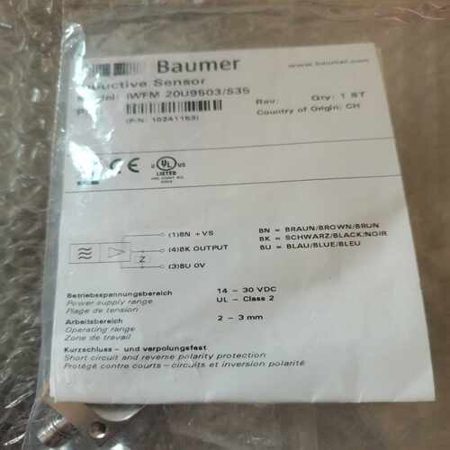 咨询-【Baumer】【IWFM20U9503/S35】【正