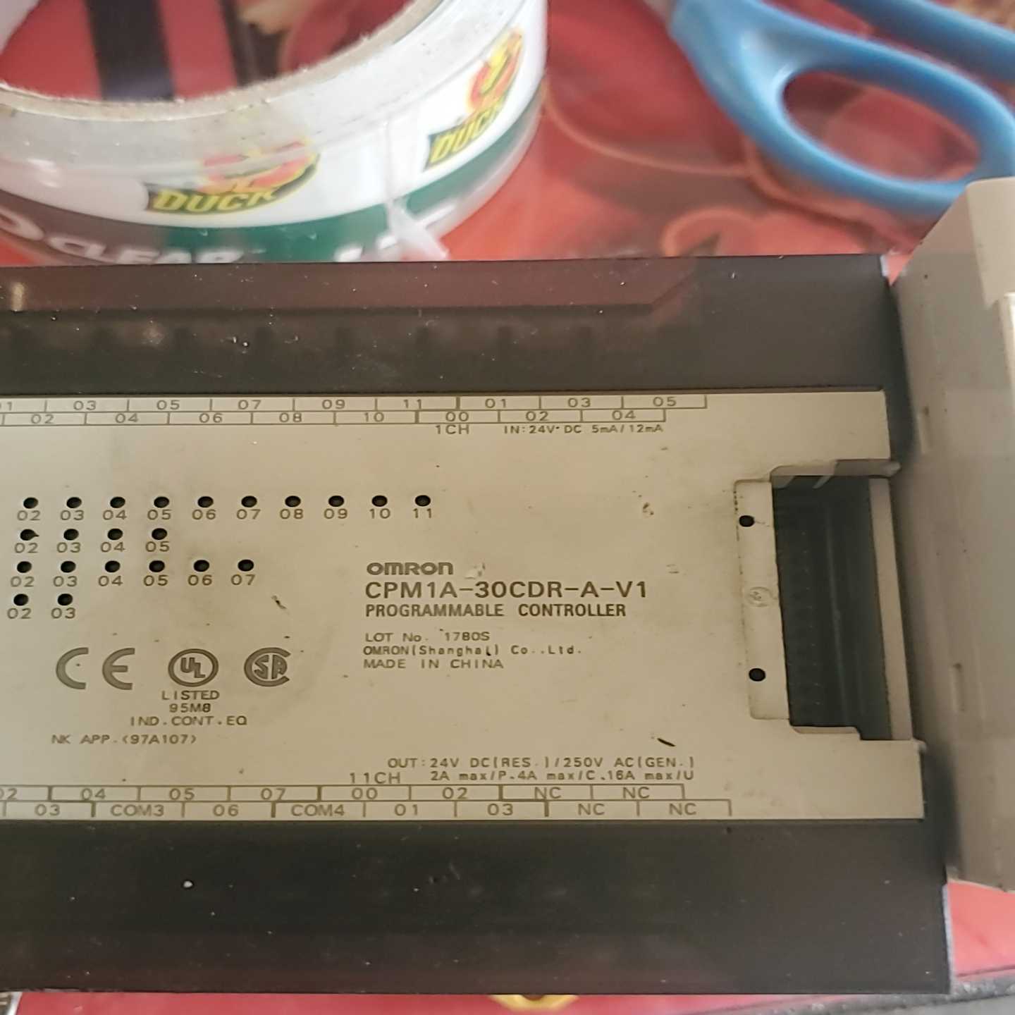 【议价】cpm1a-30cdr-a-v1s82k适用