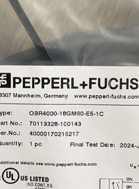 议价OBR4000-18GM60-E5-1C德国倍加福光电感测器 70113328-100143