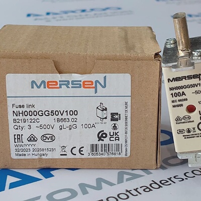 MERSEN NH000GG50V100 500V 100A Fuse new 1pc brand new
