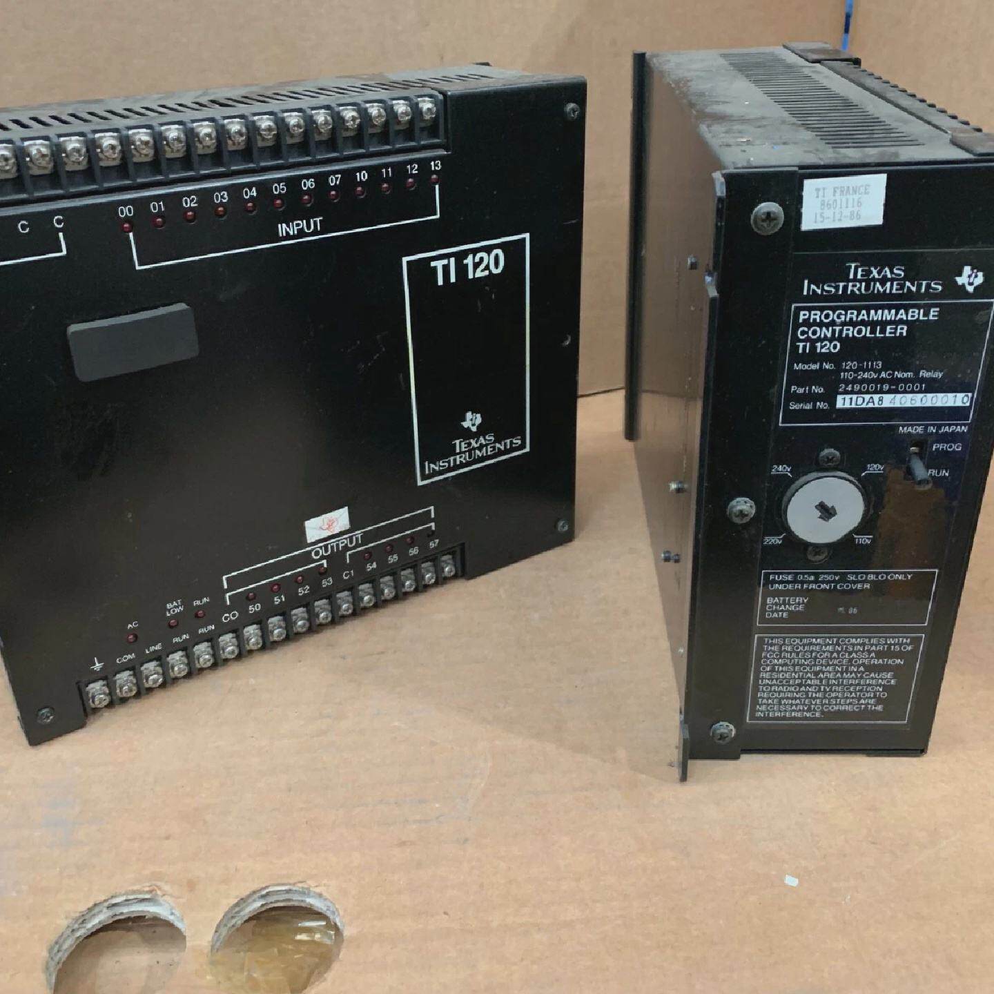 1 x Texas instruments plc 1201113 nsfp 1201113 TI 120 Contro
