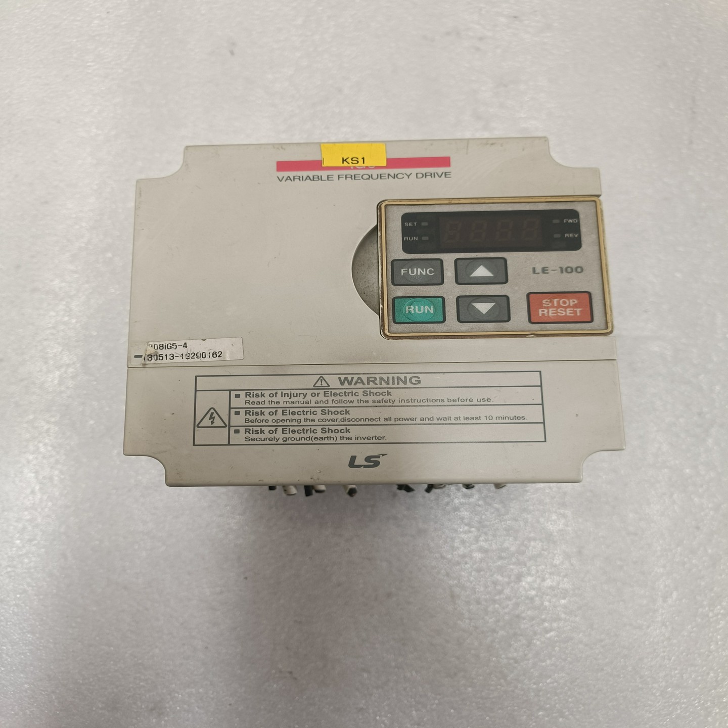 咨询-LS产电变频器，型号SV008iG5-4，0.75kW，三相