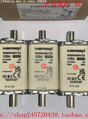 NH00GG69V80NH00GG69V100NH00GG69V125MERSEN保险丝