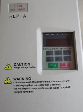HOLIP海利普变频器，HLP-A 03D743B  3.7询价
