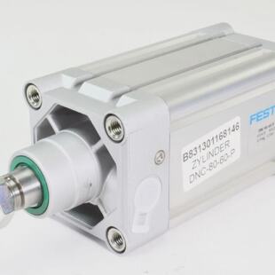 FESTO 163430 DNC8060P ISO cylinder with green seal ring