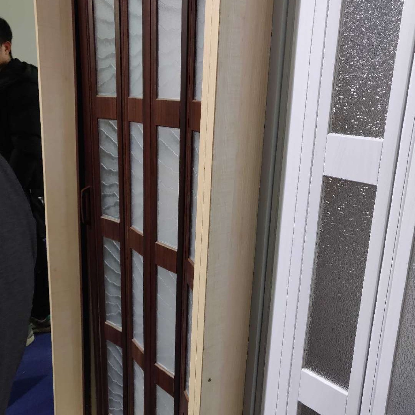 安徽门窗厂家隐形折叠门阳台推拉门铝合金折叠门无下轨