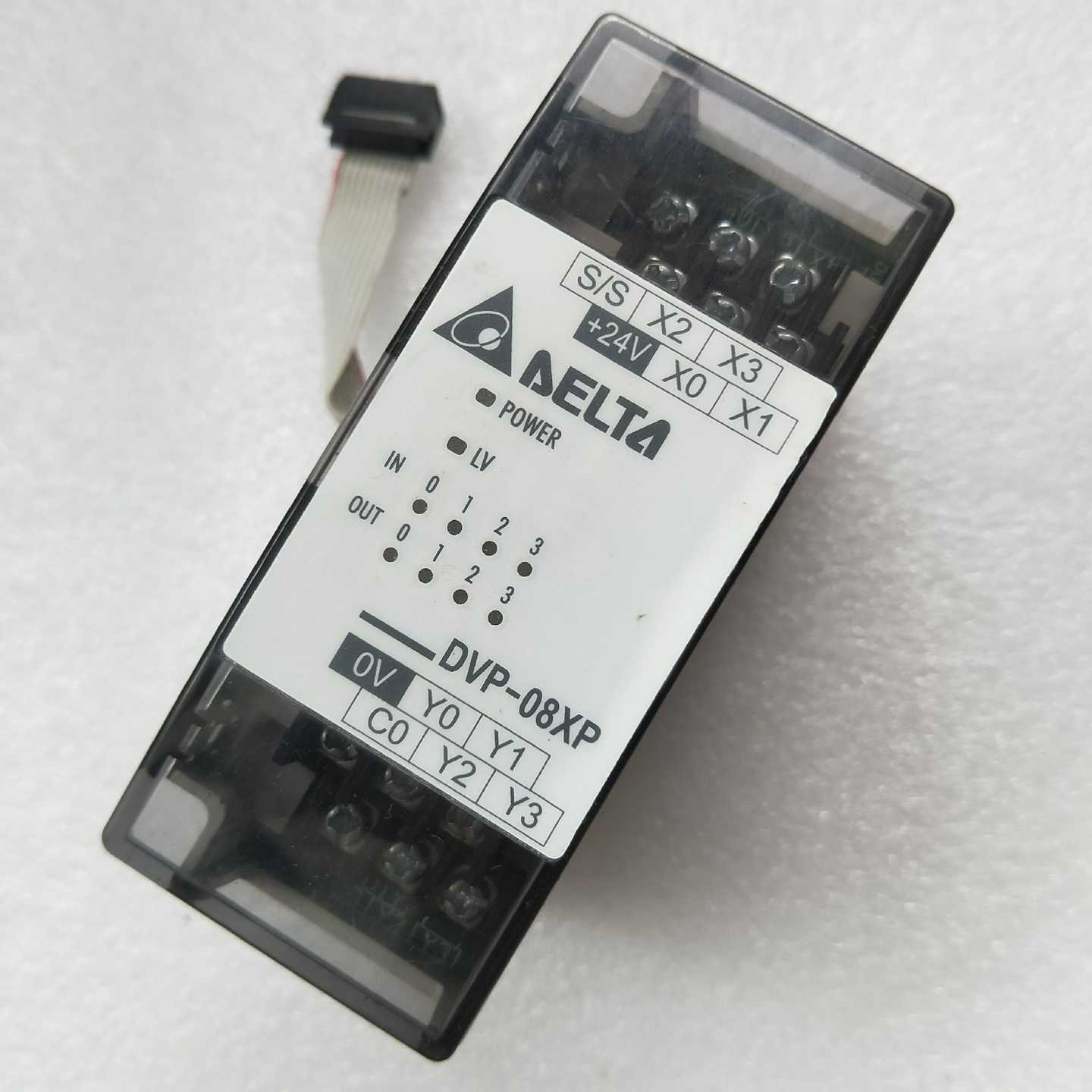 DVP08XP11T台达PLC模块二手拆机功能正常--议价商品